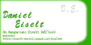 daniel eiselt business card